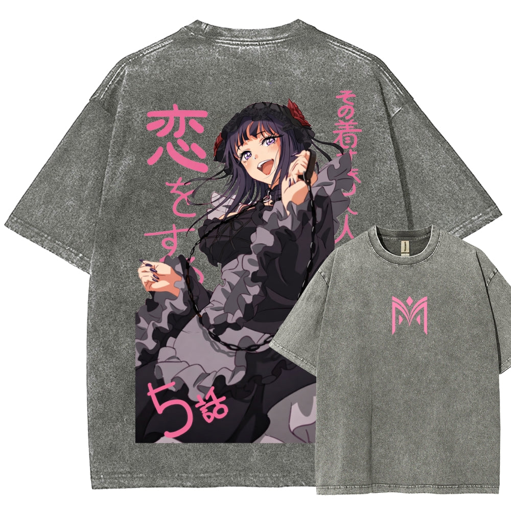 Kitagawa Unisex Fit Washed T-Shirt 2601011643