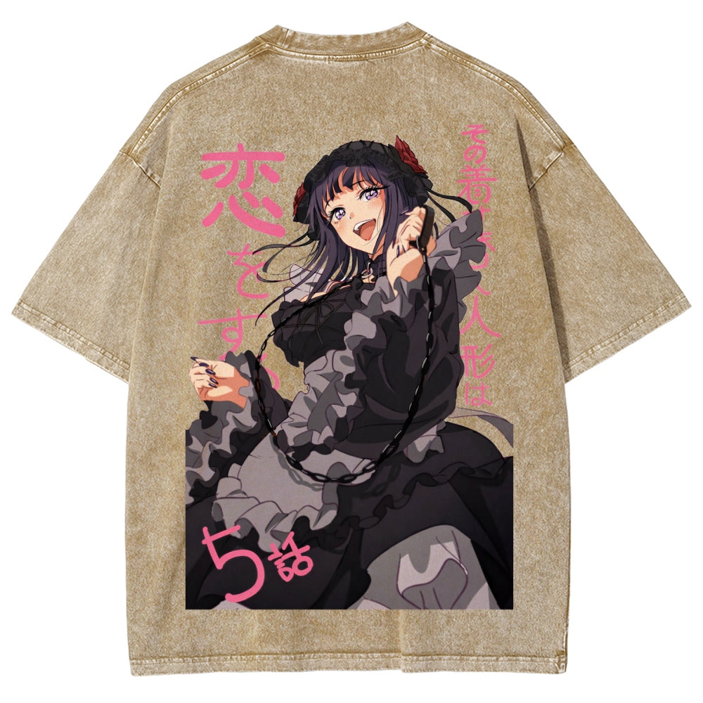 Kitagawa Unisex Fit Washed T-Shirt 2601011643