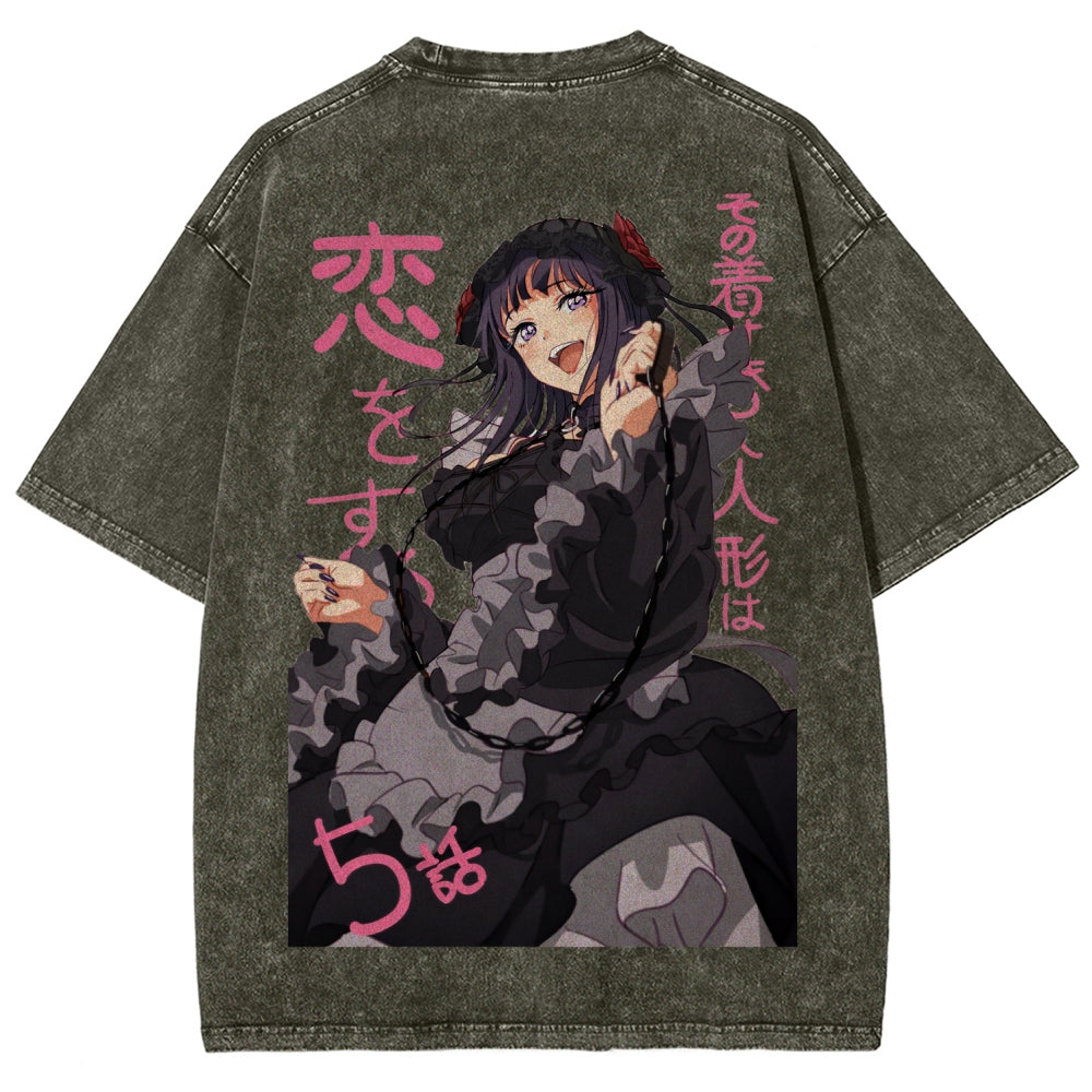 Kitagawa Unisex Fit Washed T-Shirt 2601011643