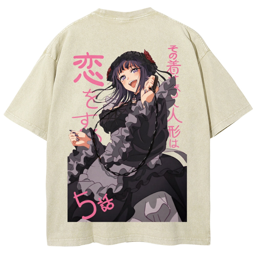 Kitagawa Unisex Fit Washed T-Shirt 2601011643