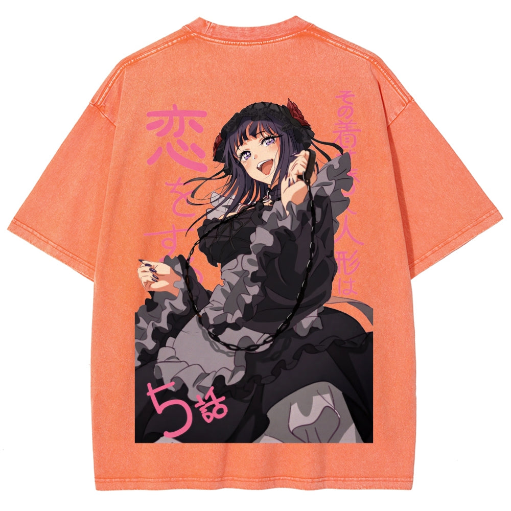 Kitagawa Unisex Fit Washed T-Shirt 2601011643