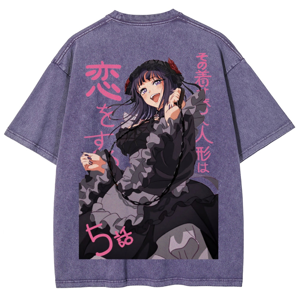 Kitagawa Unisex Fit Washed T-Shirt 2601011643