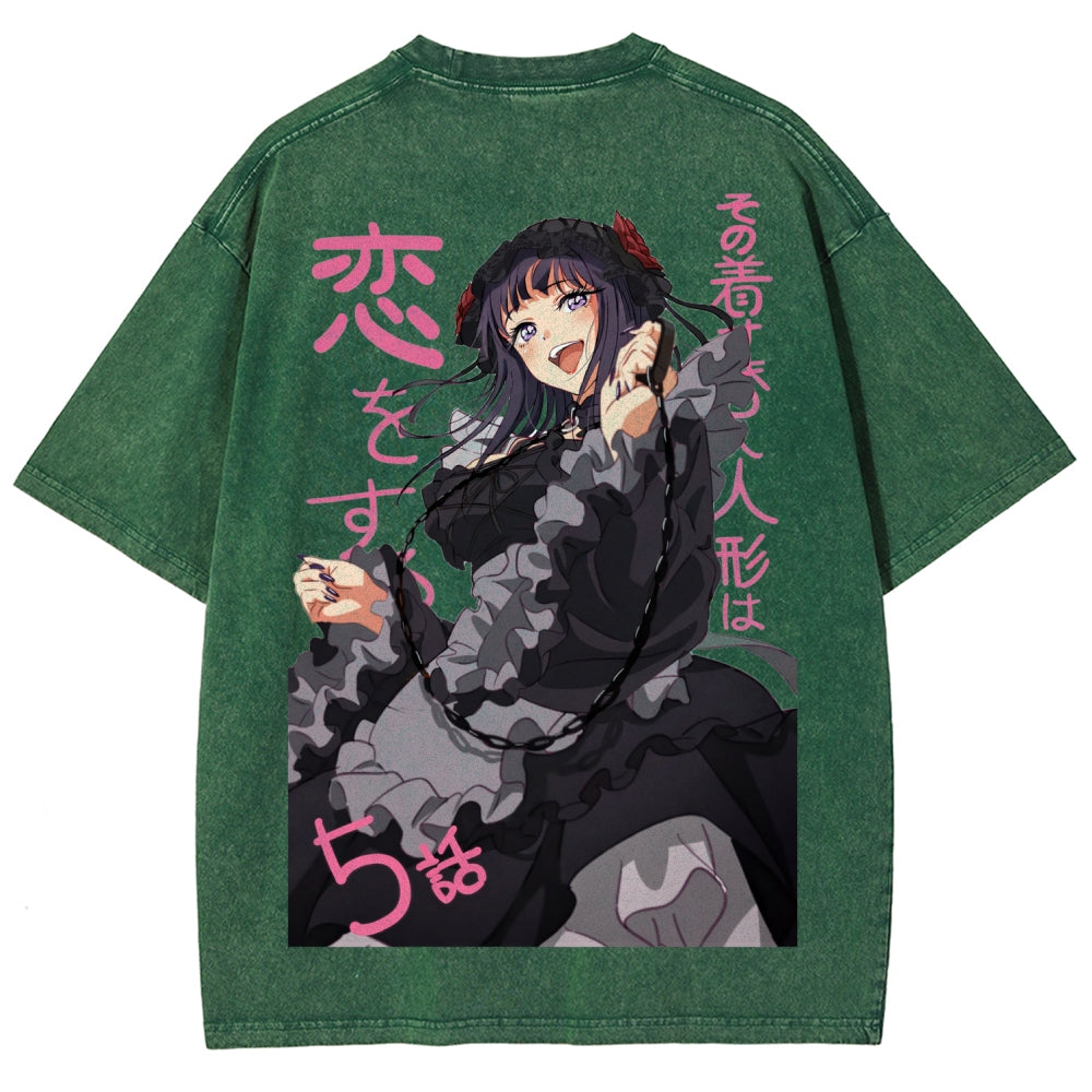 Kitagawa Unisex Fit Washed T-Shirt 2601011643