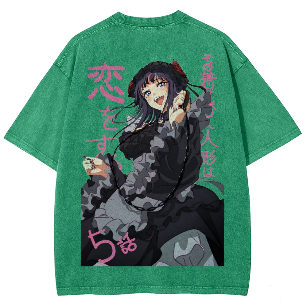 Kitagawa Unisex Fit Washed T-Shirt 2601011643