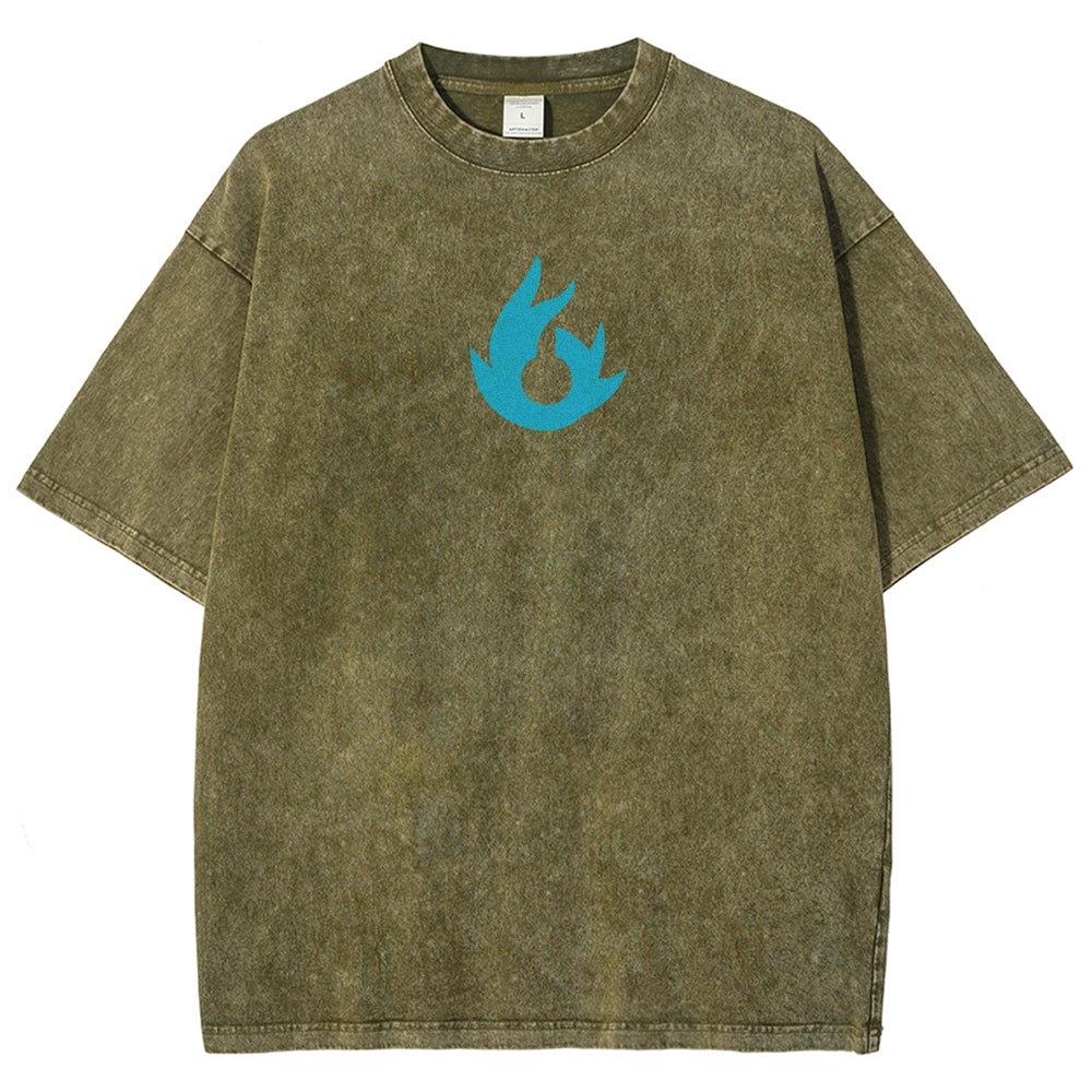 Sonic Unisex Fit Washed T-Shirt 2601012154