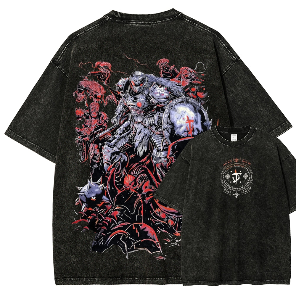 DOOM Unisex Fit Washed T-Shirt 2601012519