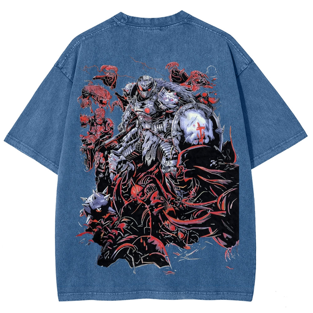 DOOM Unisex Fit Washed T-Shirt 2601012519