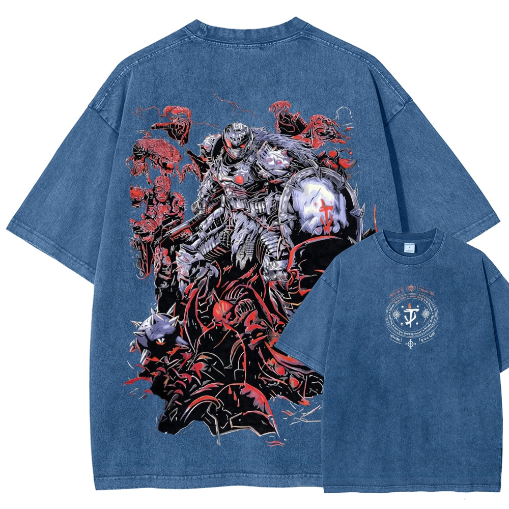DOOM Unisex Fit Washed T-Shirt 2601012519