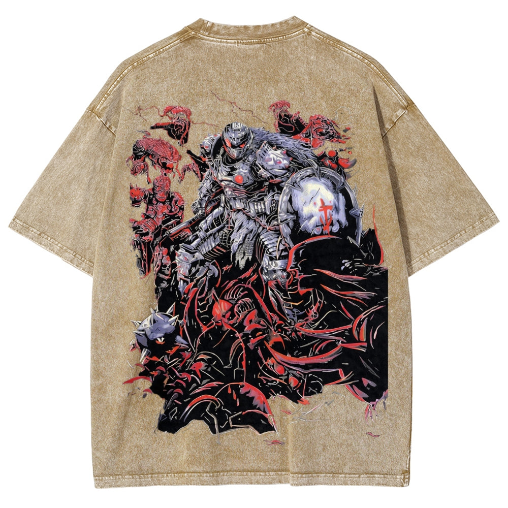 DOOM Unisex Fit Washed T-Shirt 2601012519