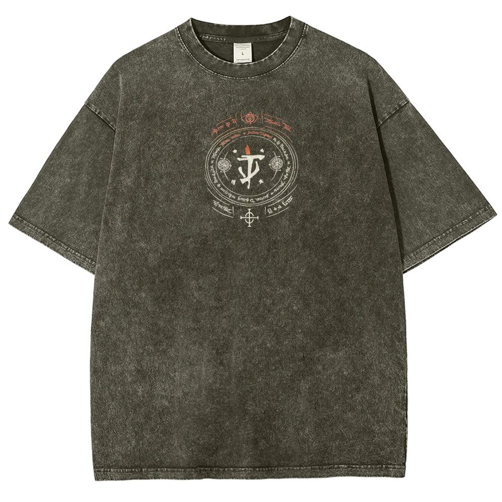 DOOM Unisex Fit Washed T-Shirt 2601012519