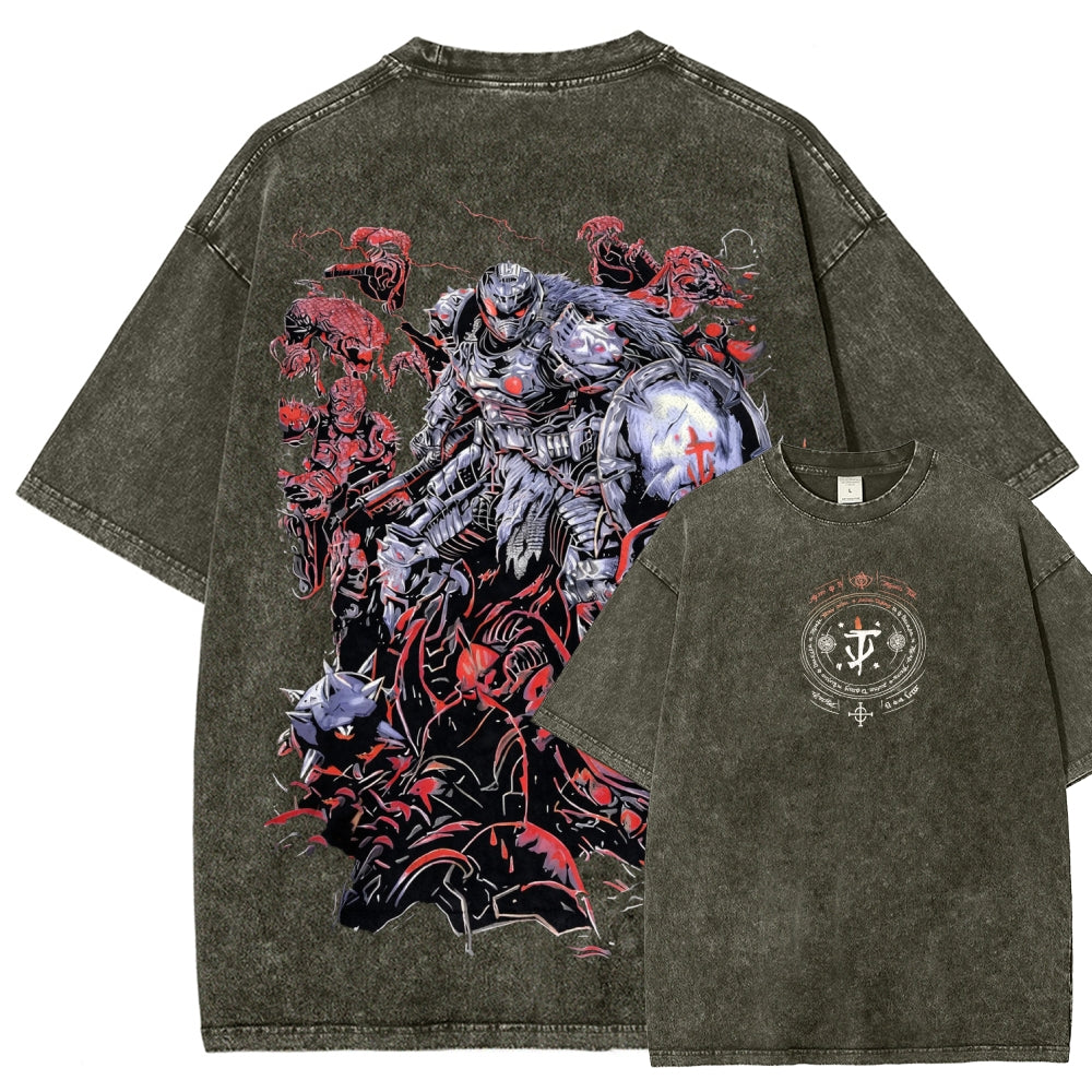 DOOM Unisex Fit Washed T-Shirt 2601012519