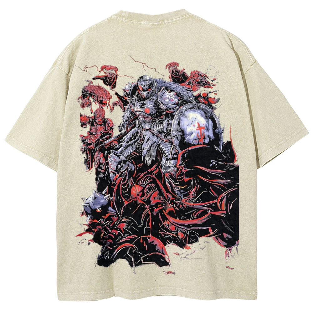 DOOM Unisex Fit Washed T-Shirt 2601012519