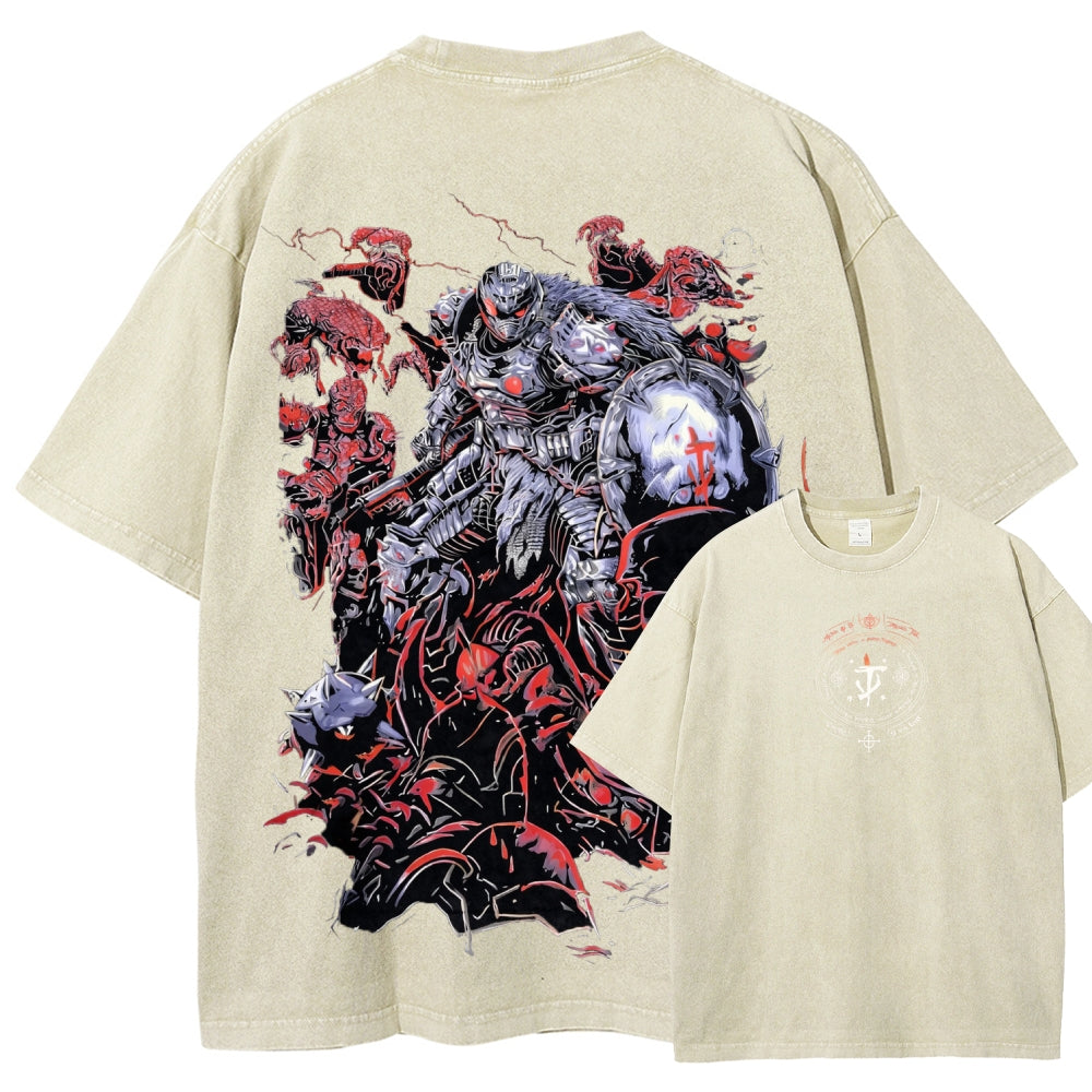 DOOM Unisex Fit Washed T-Shirt 2601012519