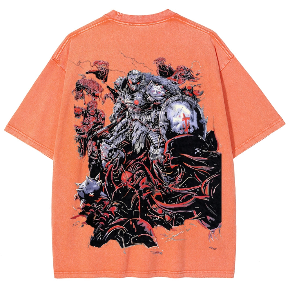 DOOM Unisex Fit Washed T-Shirt 2601012519