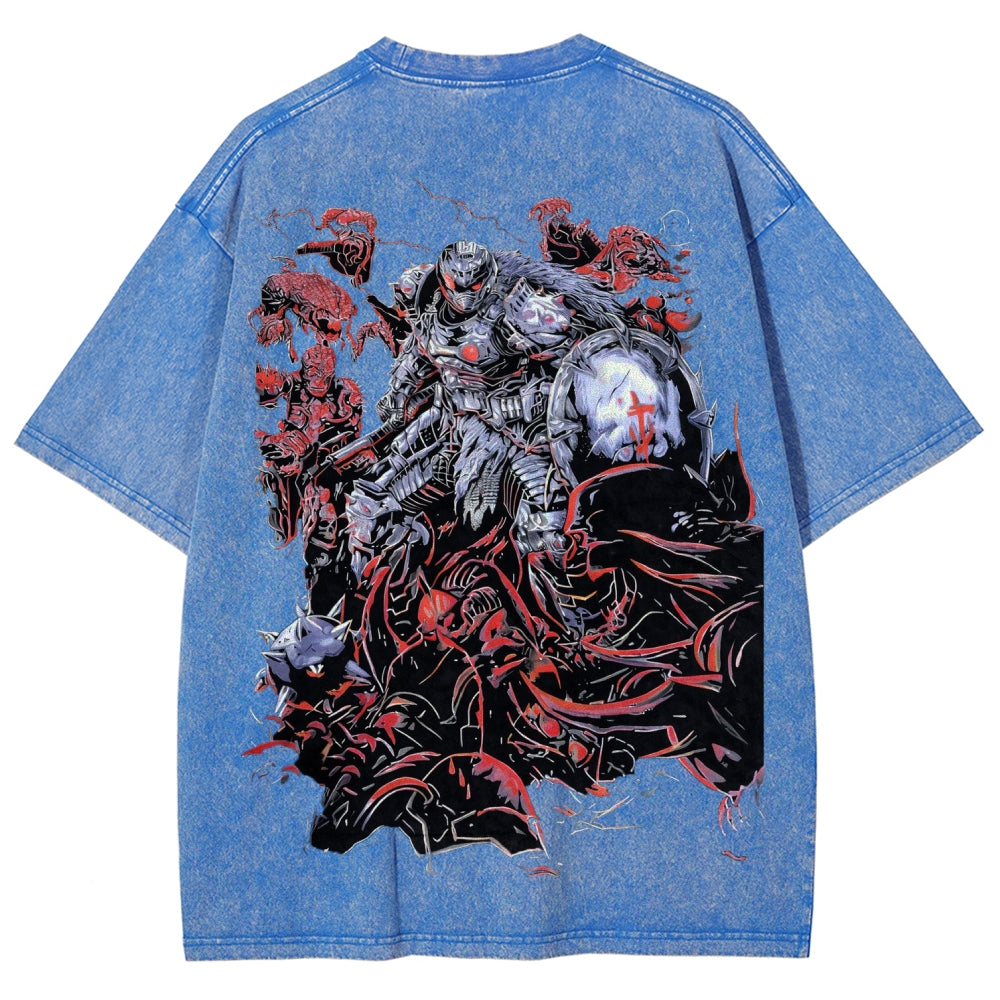 DOOM Unisex Fit Washed T-Shirt 2601012519