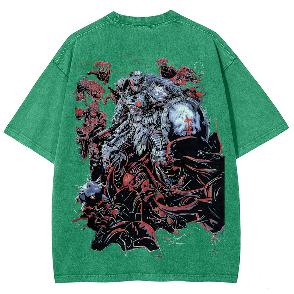DOOM Unisex Fit Washed T-Shirt 2601012519