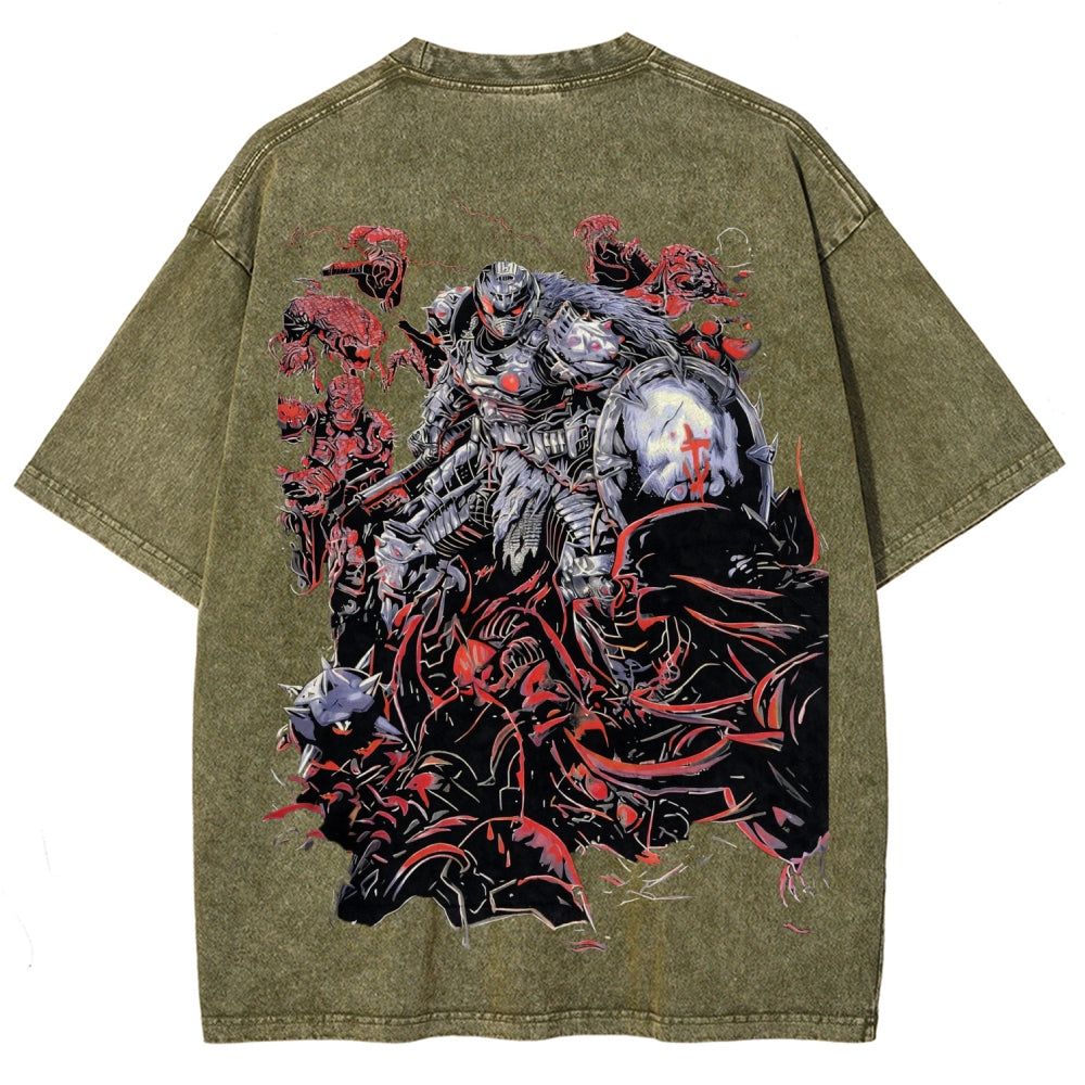 DOOM Unisex Fit Washed T-Shirt 2601012519