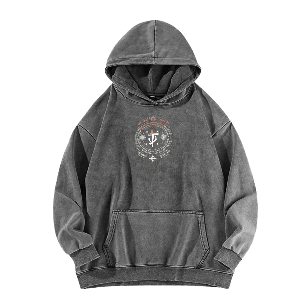 DOOM Unisex Washed Hoodie 2601012523