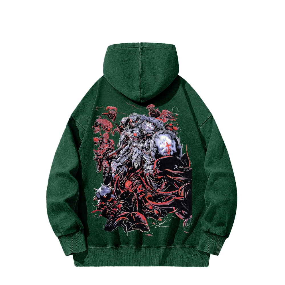 DOOM Unisex Washed Hoodie 2601012523