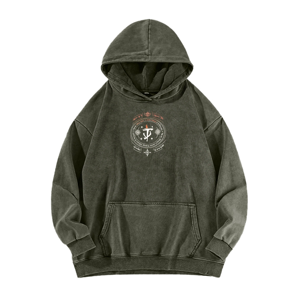 DOOM Unisex Washed Hoodie 2601012523