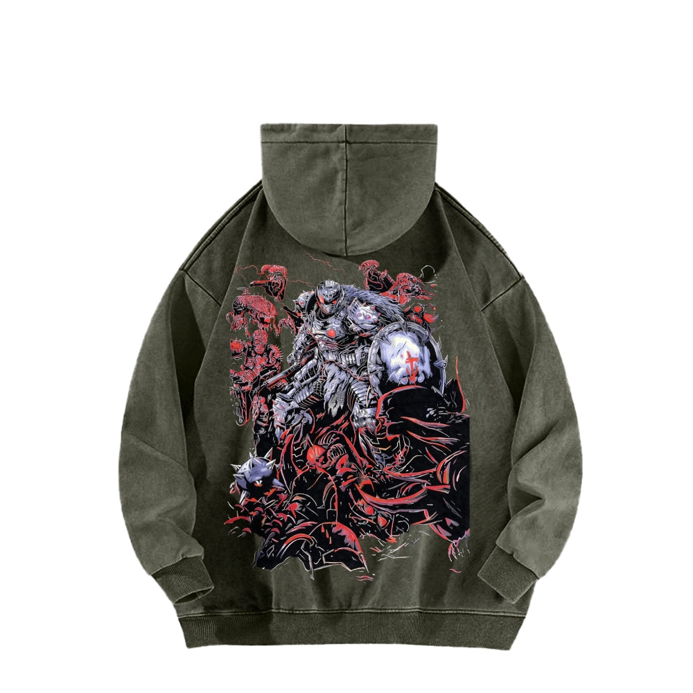DOOM Unisex Washed Hoodie 2601012523