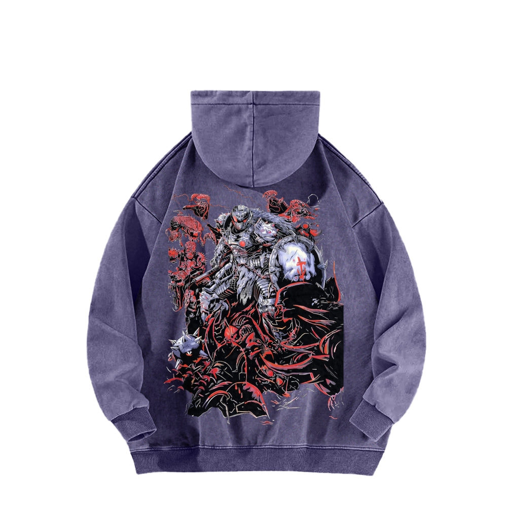 DOOM Unisex Washed Hoodie 2601012523
