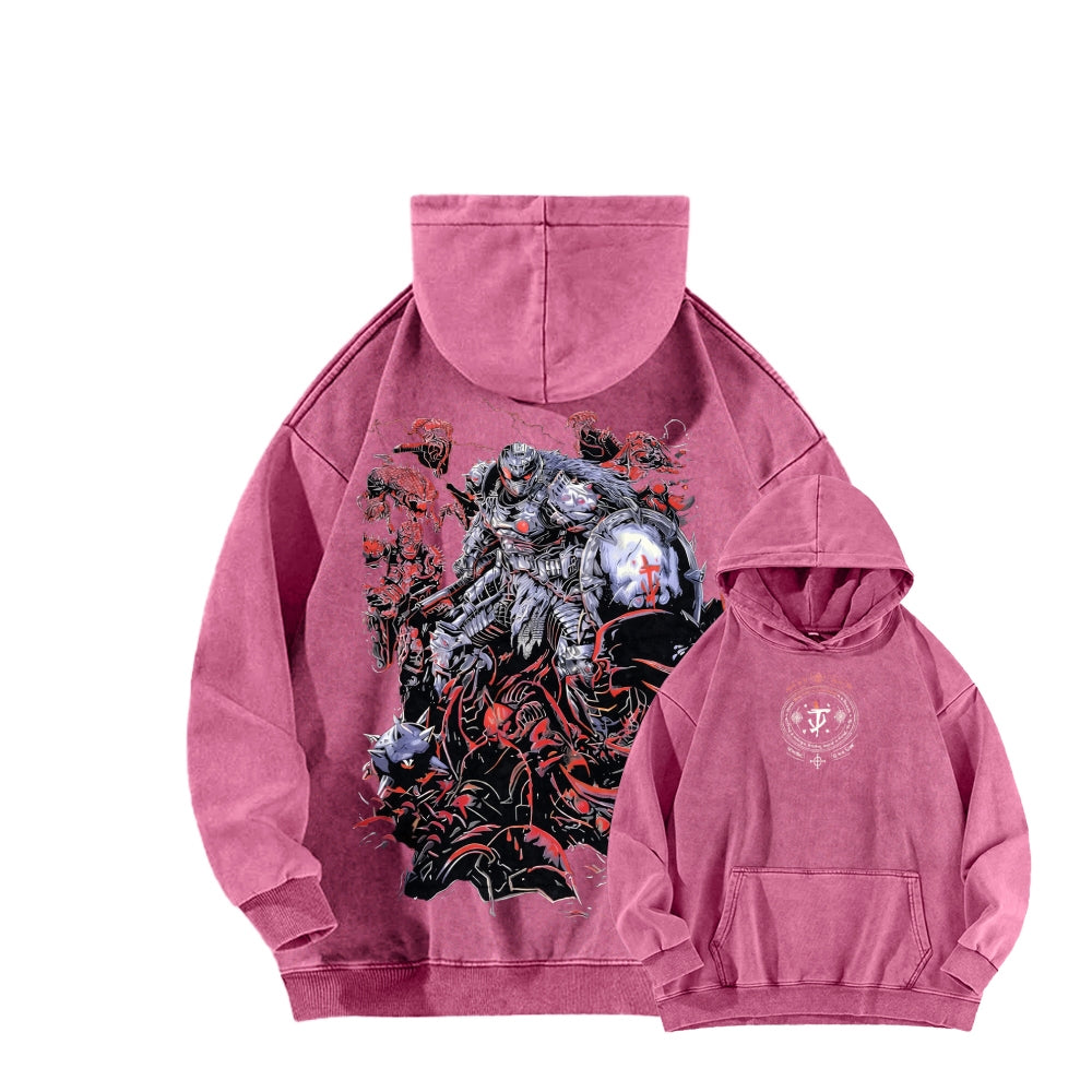DOOM Unisex Washed Hoodie 2601012523
