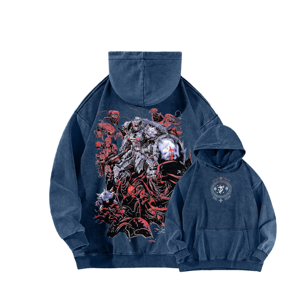 DOOM Unisex Washed Hoodie 2601012523