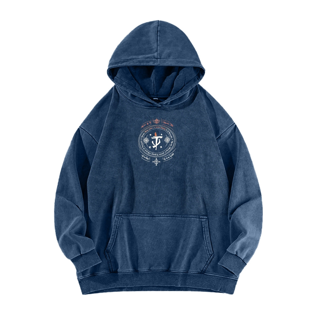 DOOM Unisex Washed Hoodie 2601012523