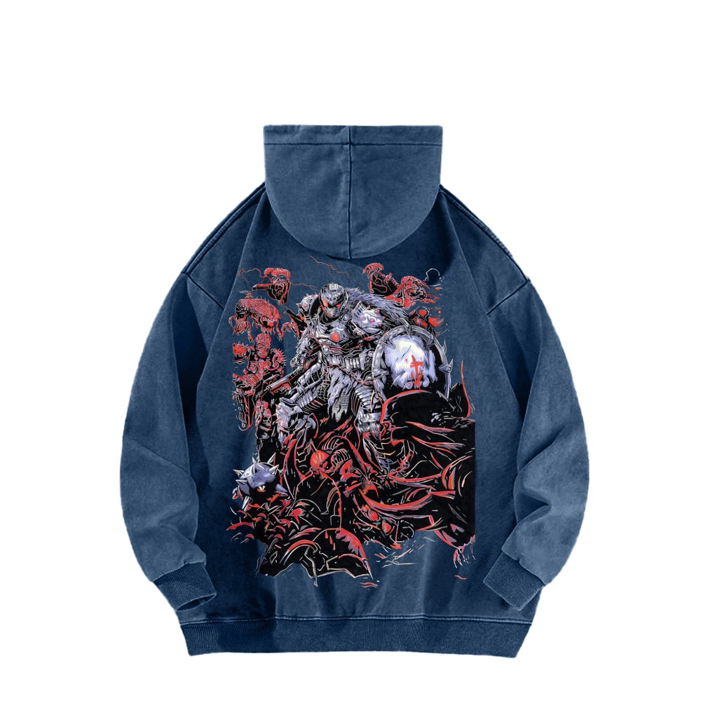 DOOM Unisex Washed Hoodie 2601012523