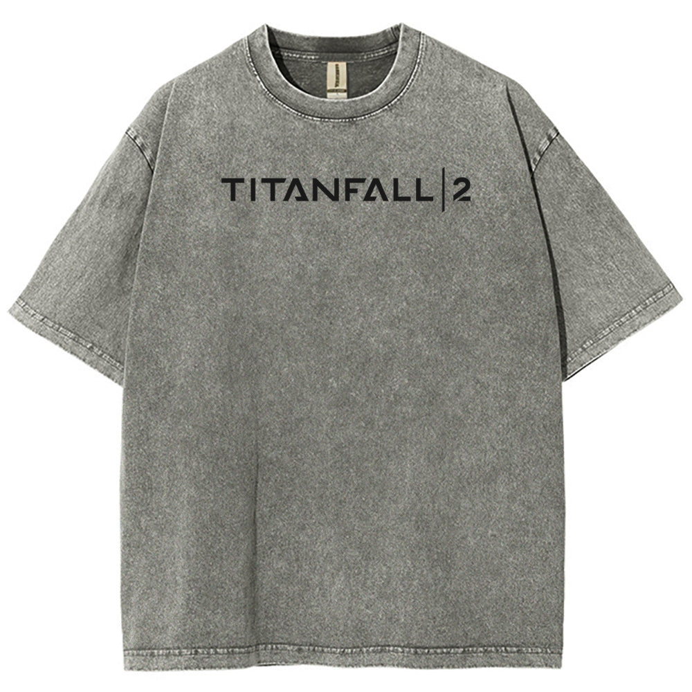 TITANFALL Unisex Fit Washed T-Shirt 2601013435