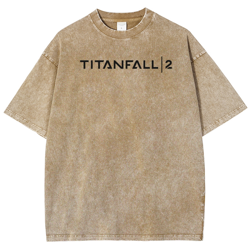 TITANFALL Unisex Fit Washed T-Shirt 2601013435