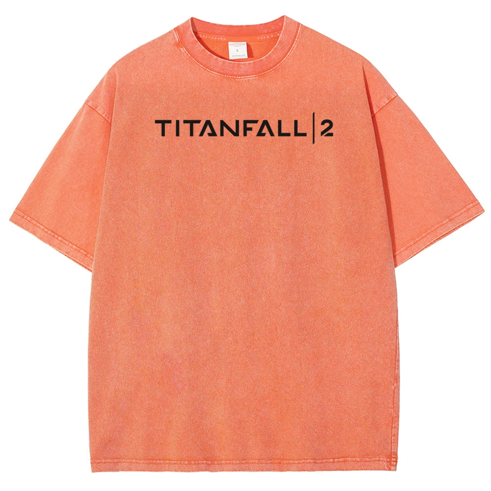 TITANFALL Unisex Fit Washed T-Shirt 2601013435