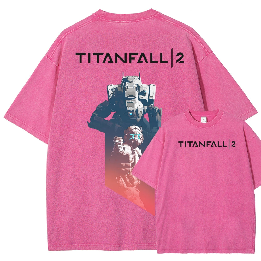 TITANFALL Unisex Fit Washed T-Shirt 2601013435