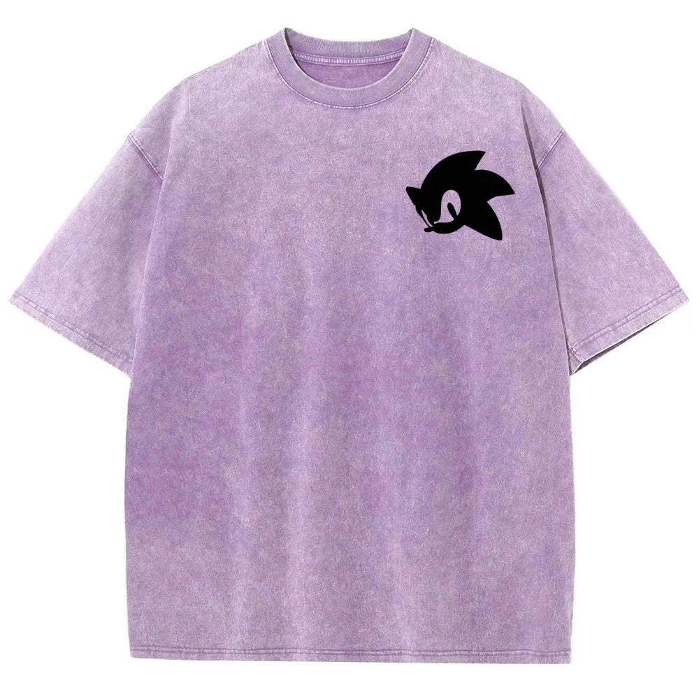 Sonic Unisex Fit Washed T-Shirt 2601014268