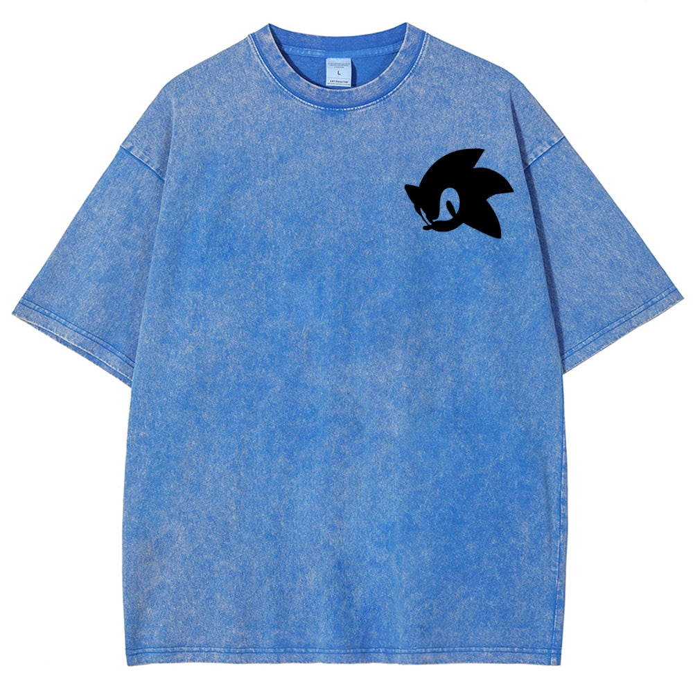Sonic Unisex Fit Washed T-Shirt 2601014268