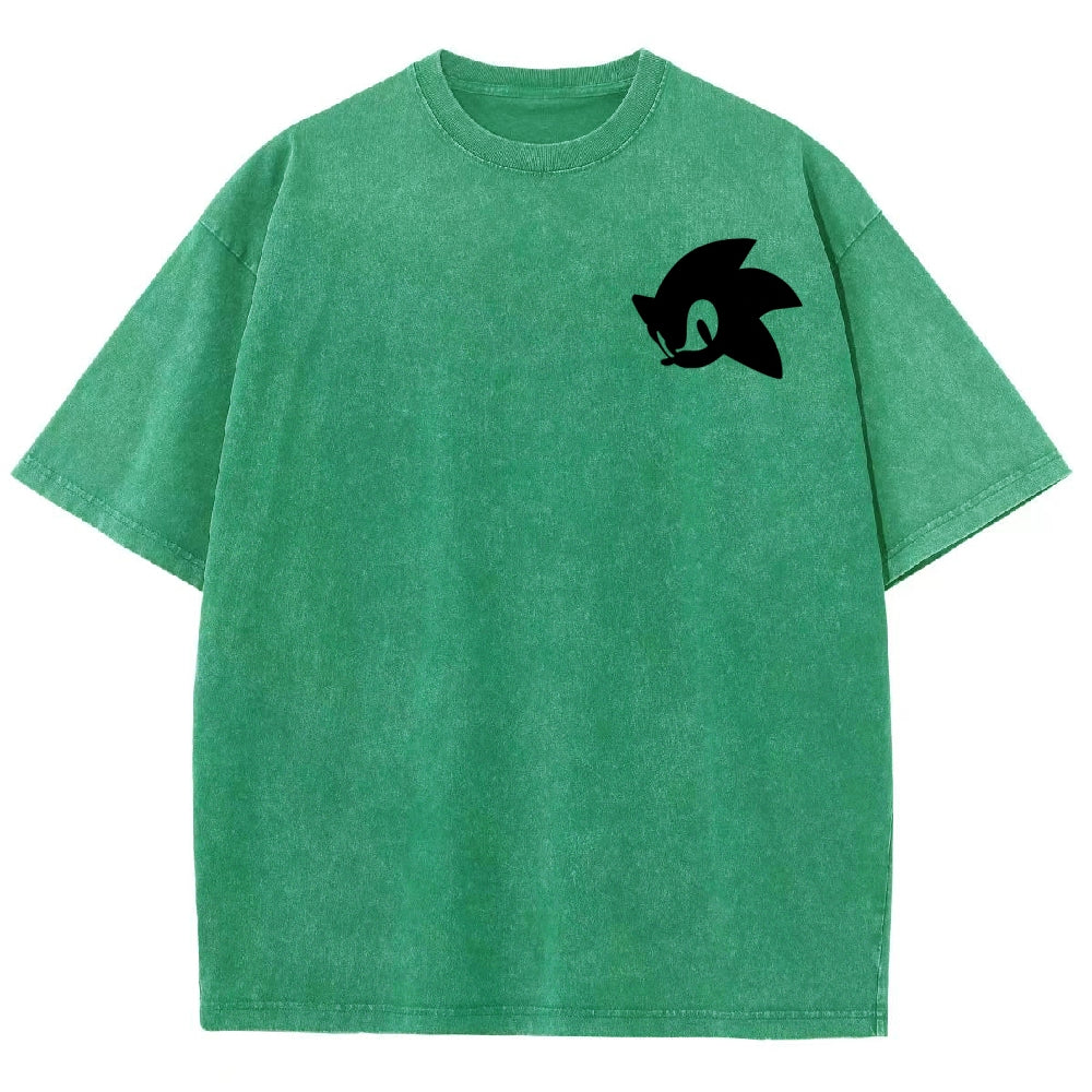 Sonic Unisex Fit Washed T-Shirt 2601014268