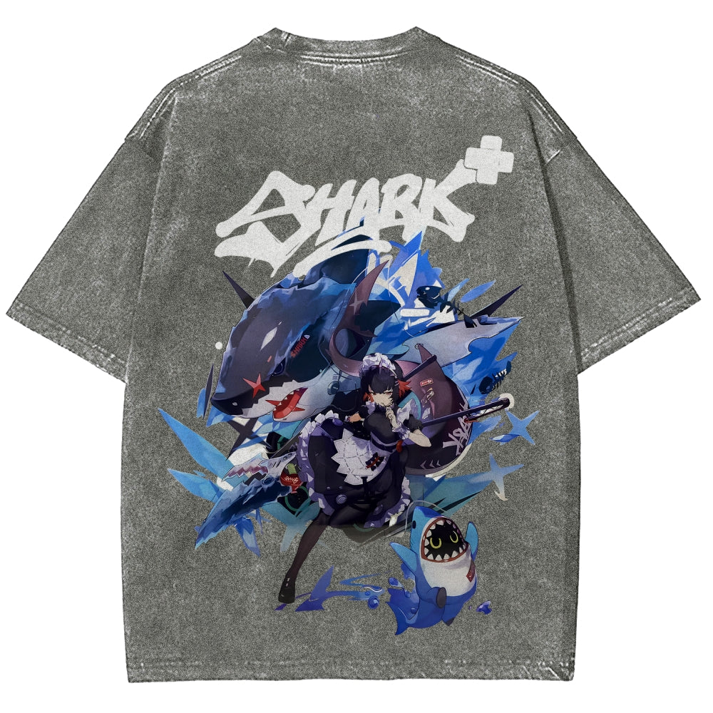 Zenless Zone Zero Unisex Fit Washed T-Shirt 2601014738