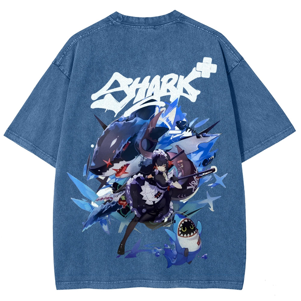 Zenless Zone Zero Unisex Fit Washed T-Shirt 2601014738