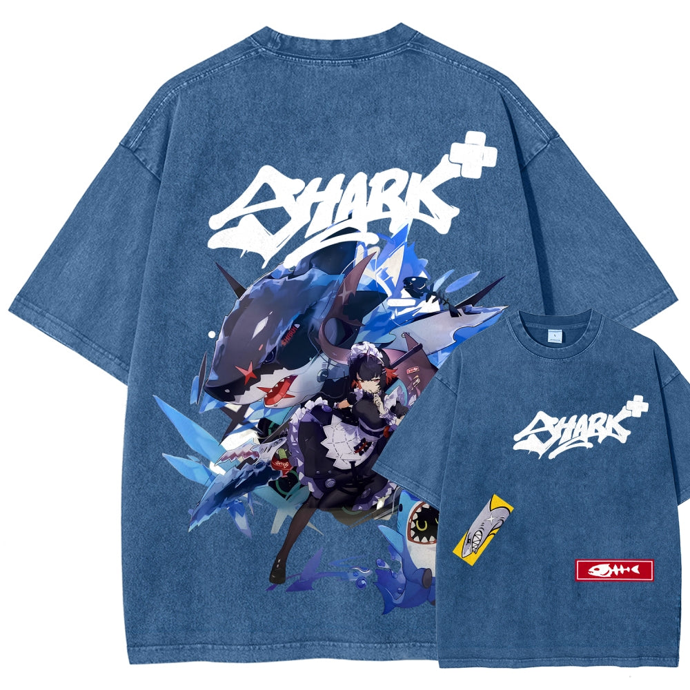 Zenless Zone Zero Unisex Fit Washed T-Shirt 2601014738