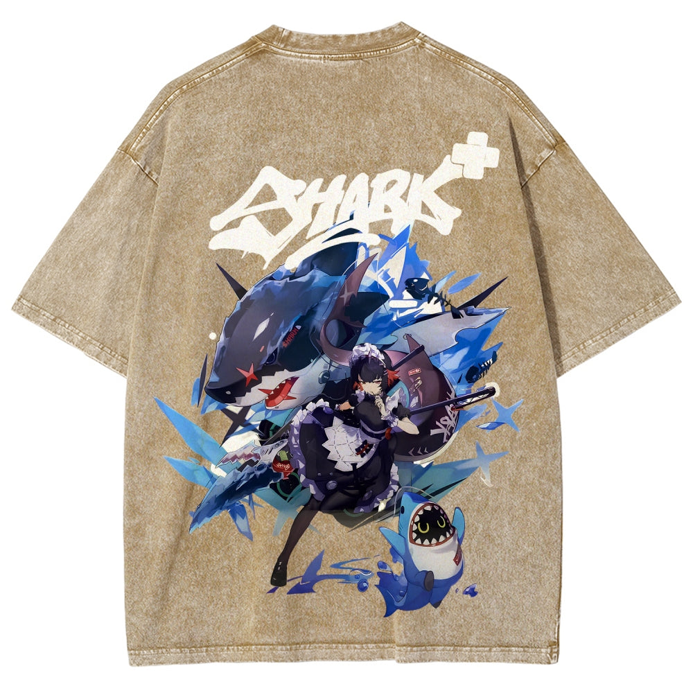 Zenless Zone Zero Unisex Fit Washed T-Shirt 2601014738
