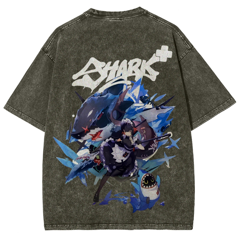 Zenless Zone Zero Unisex Fit Washed T-Shirt 2601014738