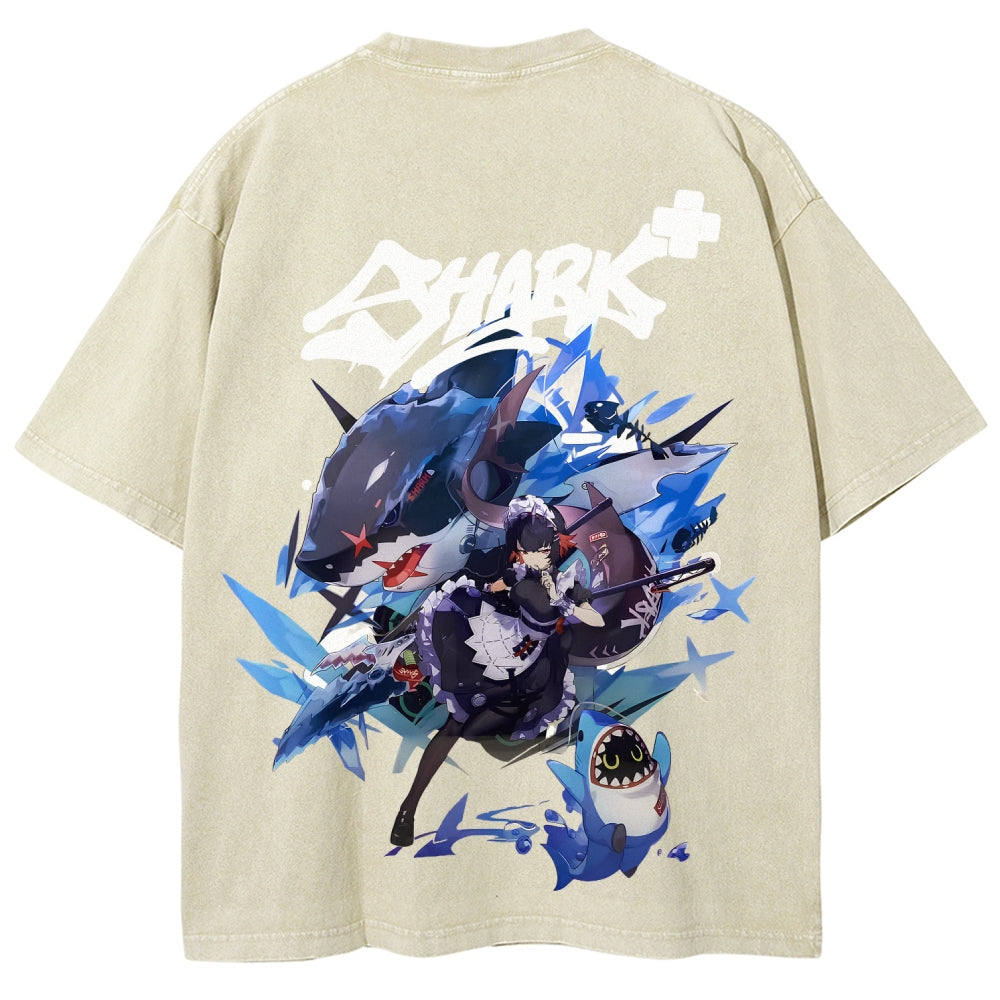 Zenless Zone Zero Unisex Fit Washed T-Shirt 2601014738