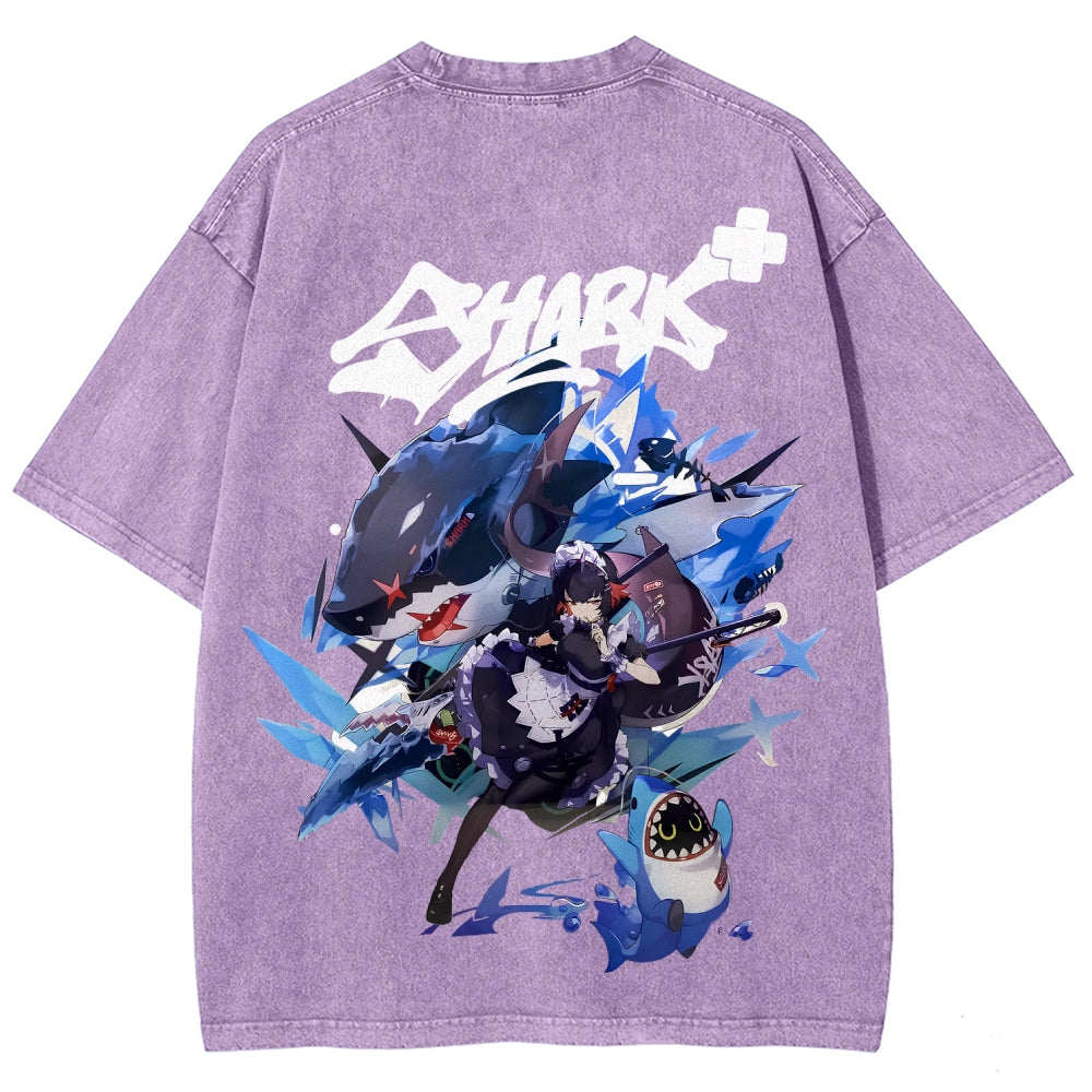 Zenless Zone Zero Unisex Fit Washed T-Shirt 2601014738