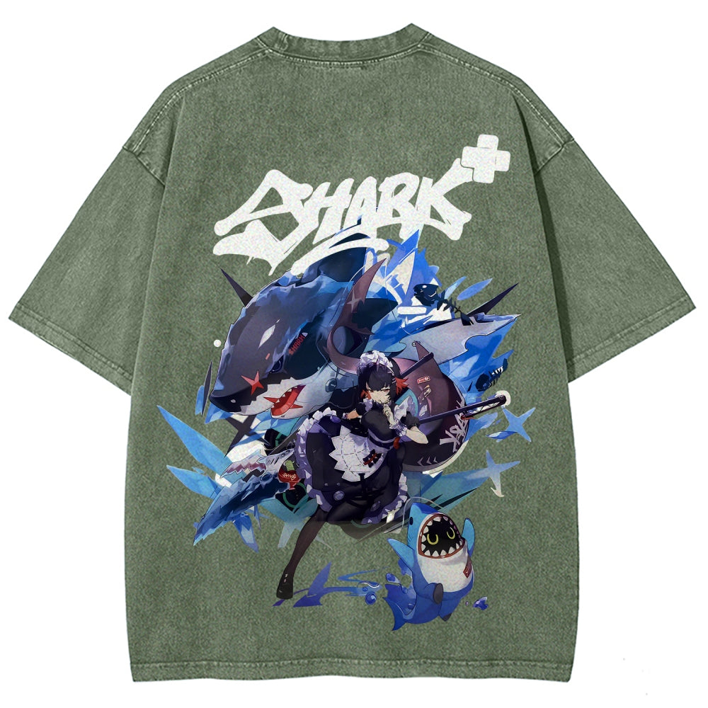 Zenless Zone Zero Unisex Fit Washed T-Shirt 2601014738