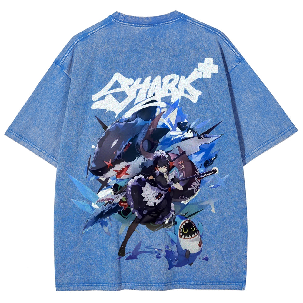 Zenless Zone Zero Unisex Fit Washed T-Shirt 2601014738