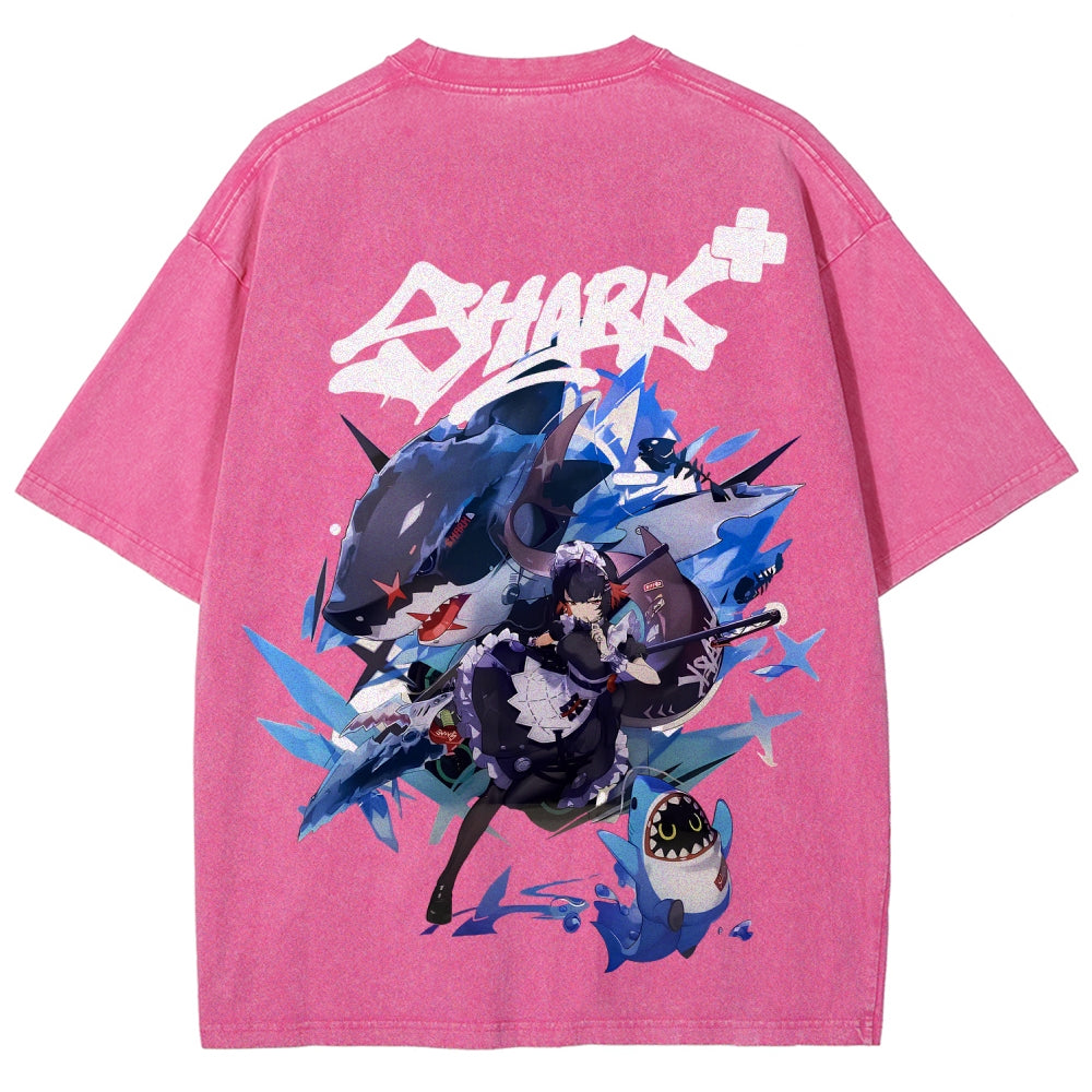 Zenless Zone Zero Unisex Fit Washed T-Shirt 2601014738