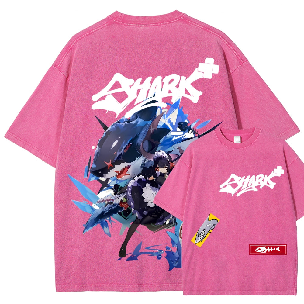 Zenless Zone Zero Unisex Fit Washed T-Shirt 2601014738
