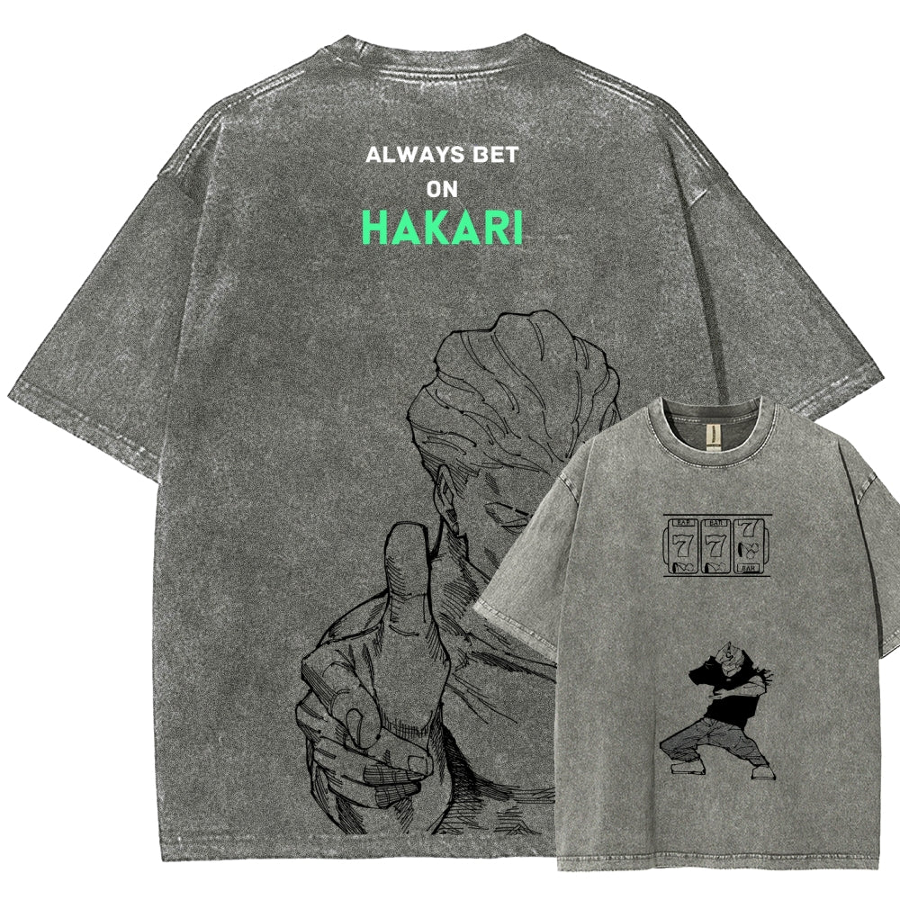 Jujutsu Kaisen Unisex Fit Washed T-Shirt 2601016135