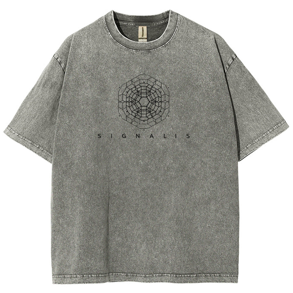 signalis Unisex Fit Washed T-Shirt 2601017207